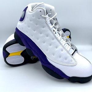 Brand New Mens Jordan Retro 13 Lakers Basketball Shoes SZ 9
